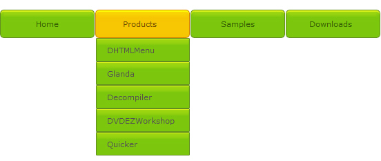 Olive Menu - Green Menu