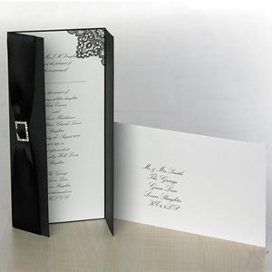 wedding invitaion - lace