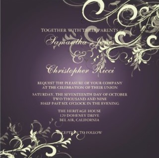 wedding invitaion - printing