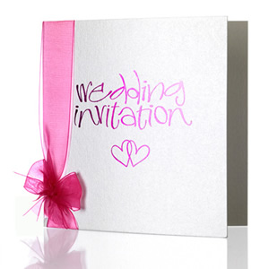 wedding invitaion - knot 