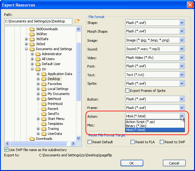 Sothink SWF Decompiler