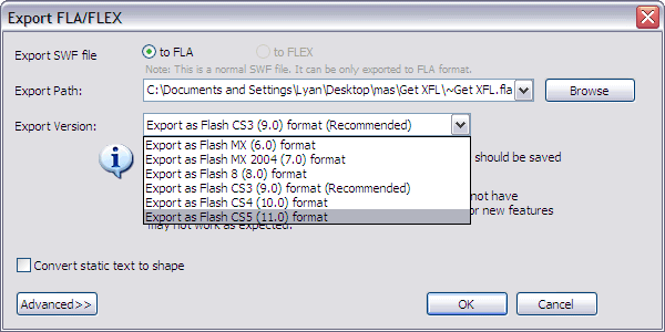 Get Xfl File From Flash Cs5 Movie Decompile Flash Cs5 To Xfl