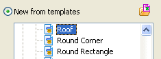 Roof DHTML menu sample